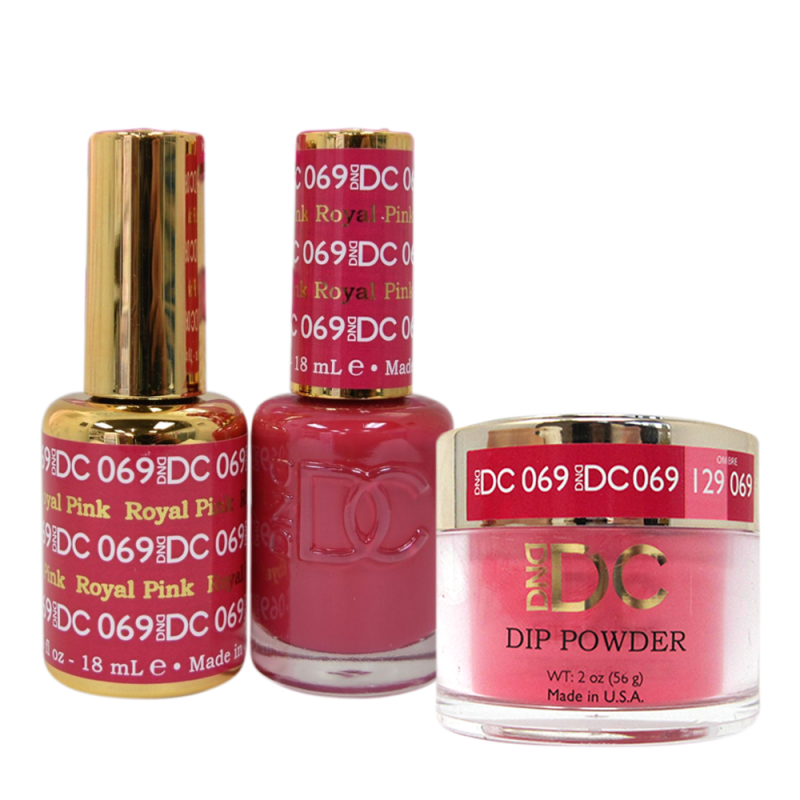 DC 3in1 Dipping Powder + Gel Polish + Nail Lacquer, DC069